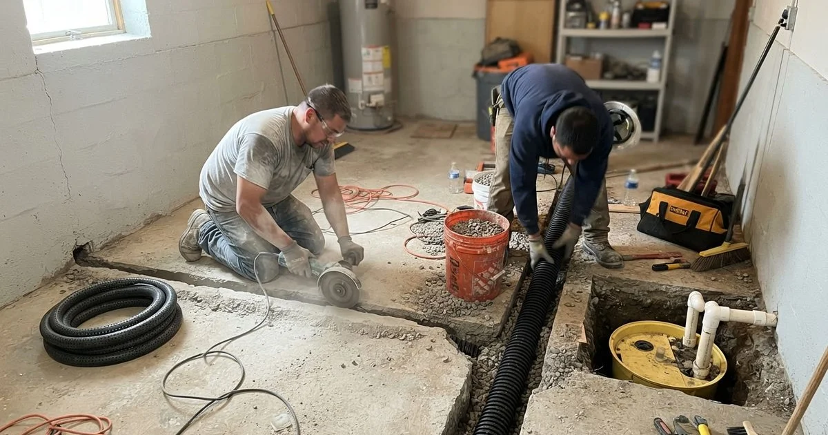 What to expect during a basement waterproofing job, step by step
