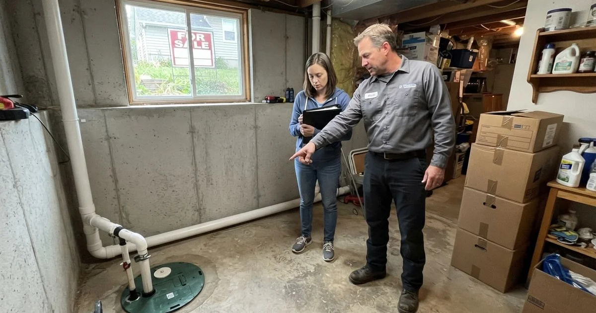 Basement waterproofing before you sell your house in Rock County